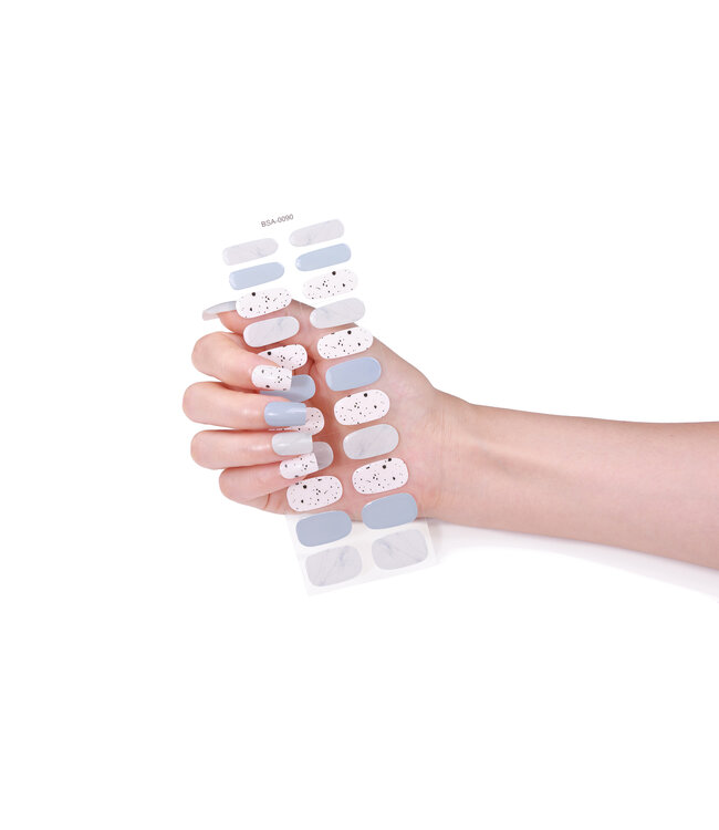 Gel Nail Wraps & Gellak Stickers MARBLE ART gel strips Manicure