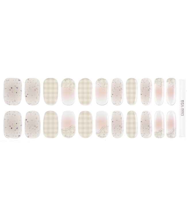 Gel Nail Wraps & Gellak Stickers THE GIRL NEXT DOOR gel strips Manicure