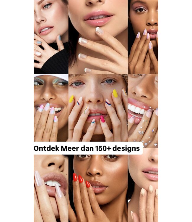 Gel Nail Wraps & Gellak Stickers CHIC NOIR gel strips Manicure