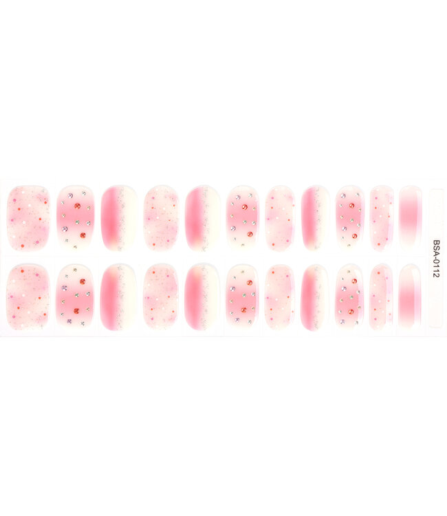 Gel Nail Wraps & Gellak Stickers BARBIE DREAM gel strips Manicure