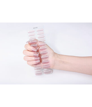 ClassyWear Gel Nail Wraps & Gellak Stickers PEARL gel strips Manicure