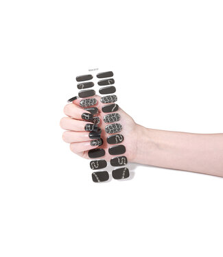 ClassyWear Gel Nail Wraps & Gellak Stickers LUXE SNAKE gel strips Manicure