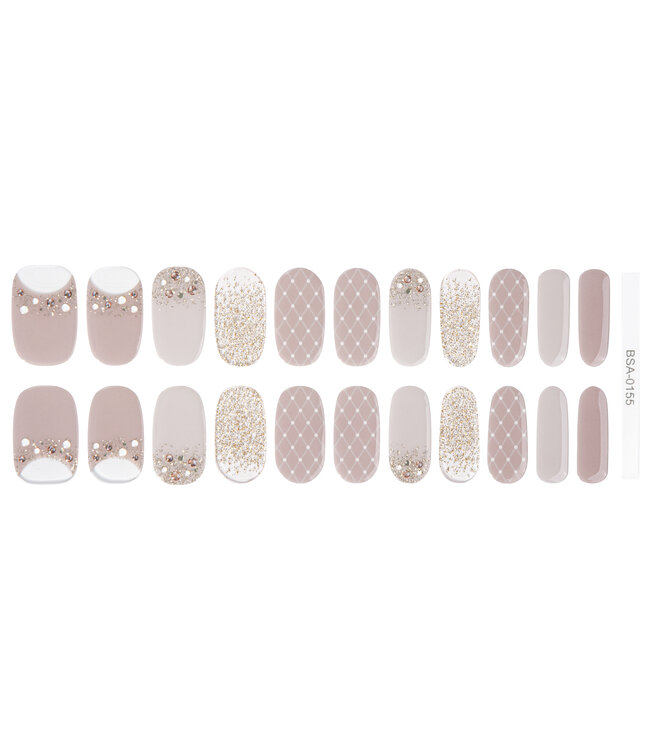 Gel Nail Wraps & Gellak Stickers IMMA RICH GIRL gel strips Manicure