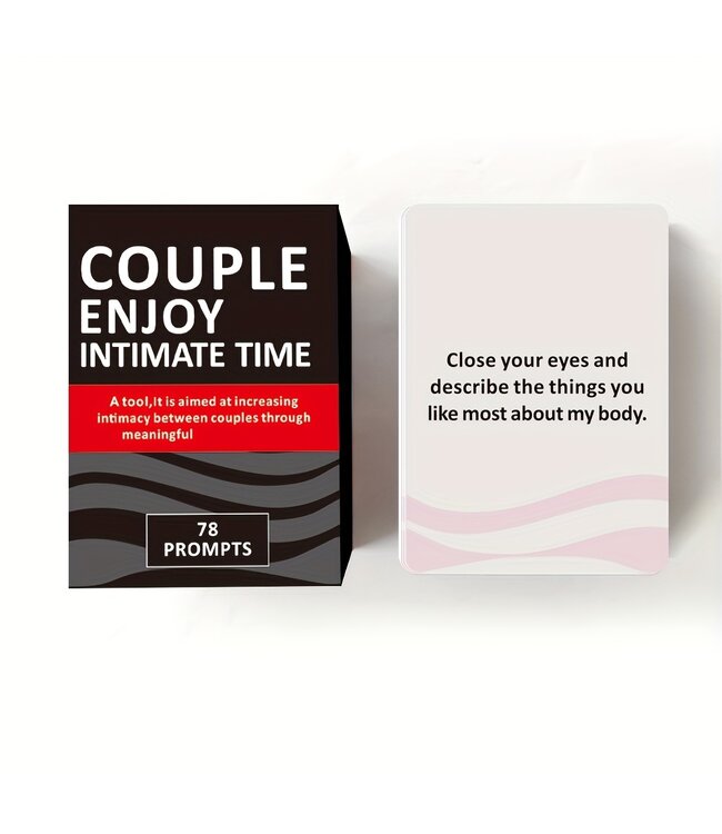 Erotic Accessoires - Couple game Kaartspel voor het Echte Leven (Engelse Versie)