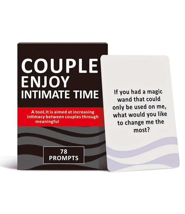 Erotic Accessoires - Couple game Kaartspel voor het Echte Leven (Engelse Versie)