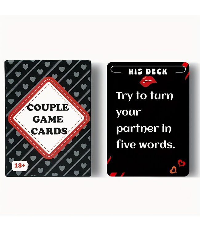 Erotic Accessoires - 'I LOVE YOU BABY' Couple game Kaartspel (Engelse Versie)