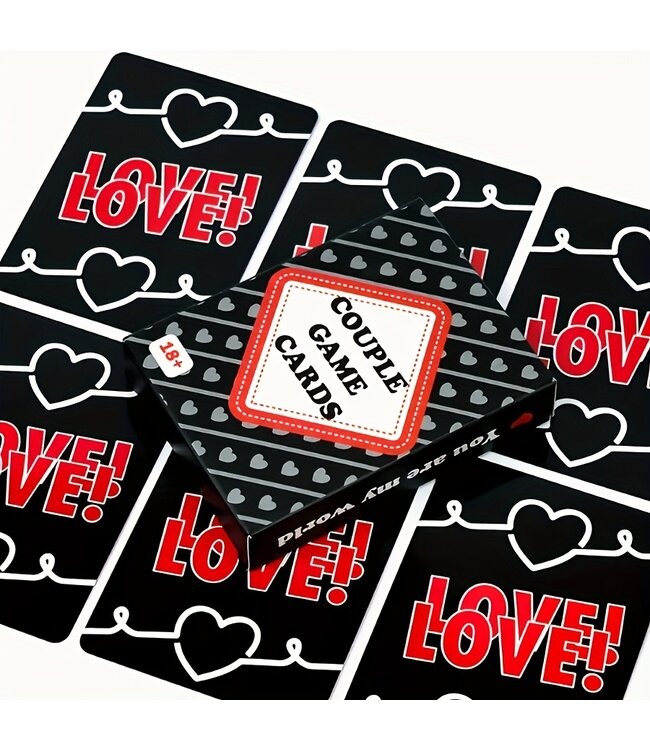 Erotic Accessoires - 'I LOVE YOU BABY' Couple game Kaartspel (Engelse Versie)