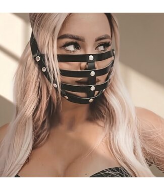 ClassyWear Sexy PU leren masker role play