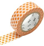 MT washi tape dot mandarin 10 meter