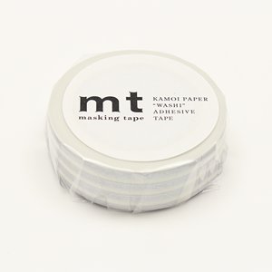 MT washi tape border zilver / silver 2