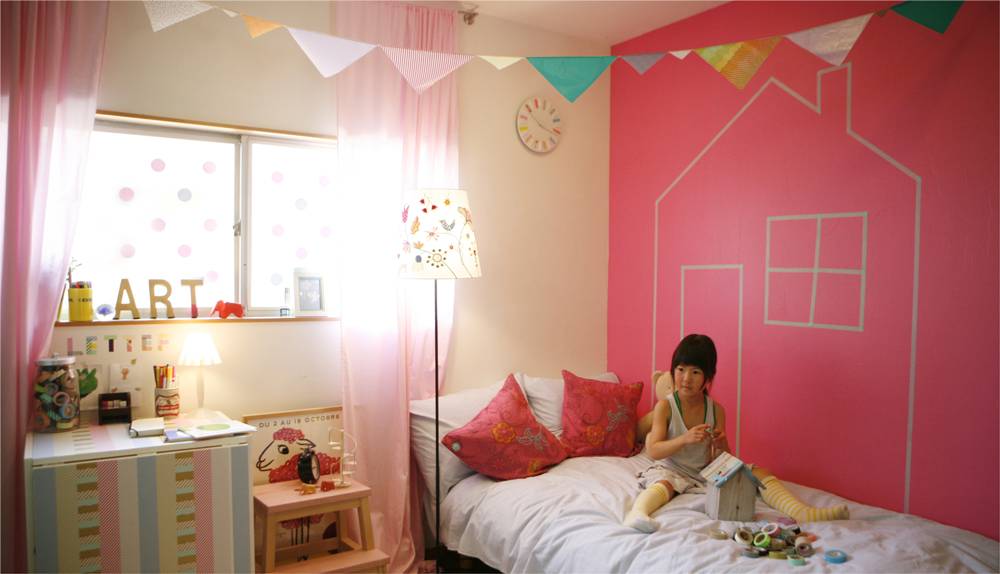 MT washi tape casa shocking pink 100 mm