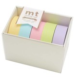 MT washi tape giftbox pastel effen