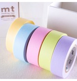 MT washi tape giftbox pastel effen