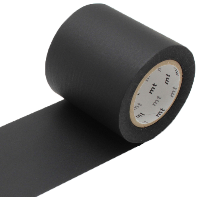 Aardewerk Nauwkeurig Zeebrasem MT Casa washi tape zwart / black 50 mm - Zilte.nl