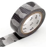 MT washi tape deco Separate check monochrome