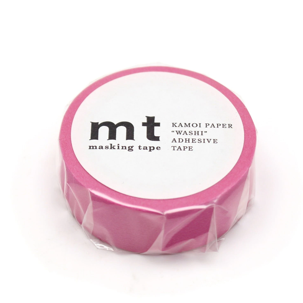 MT washi tape matte pink