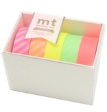 MT washi tape giftbox Neon 1