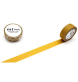 MT washi tape matte Mustard