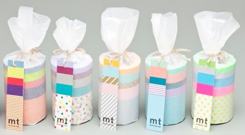 MT washi tape 5 pack suite