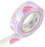 MT washi tape arch pink