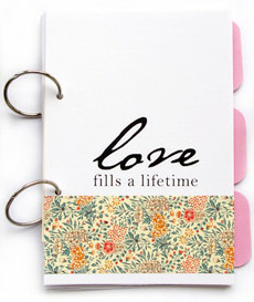 Journal Love fills a Lifetime pink garden