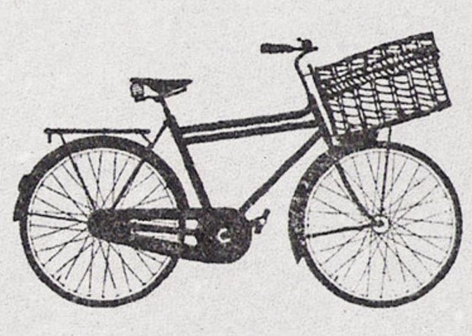 Schrift transport bike
