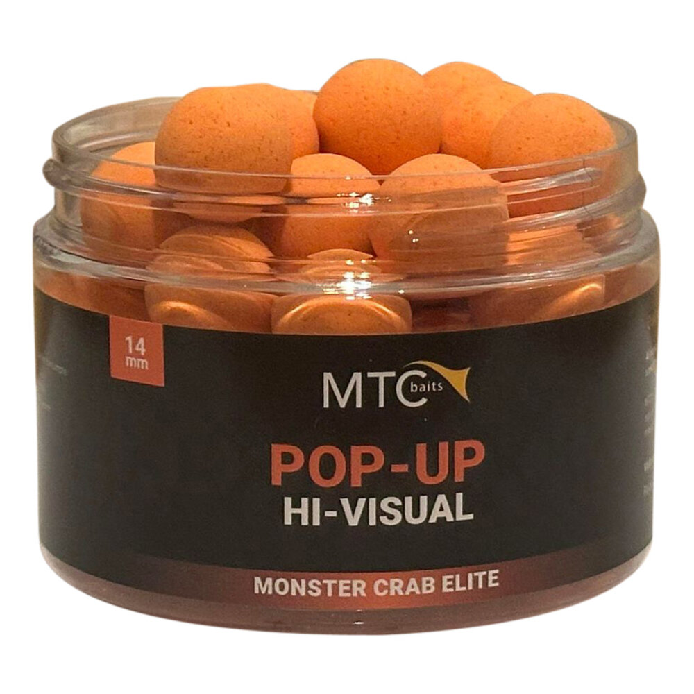 Pop Up Hi Visual Monster Crab Elite Mtc Baits