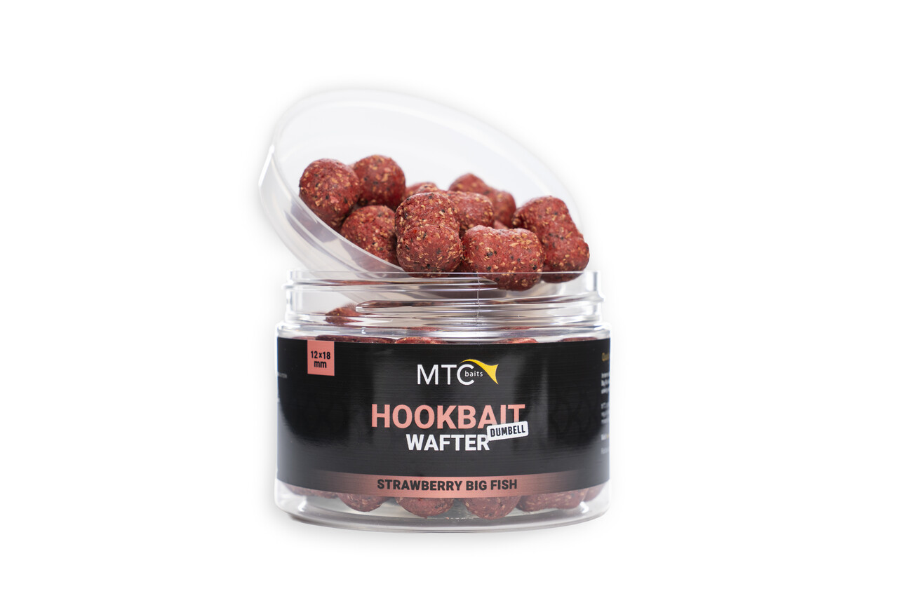 Hookbait Wafter - Strawberry Big Fish Hookbait Wafter - Strawberry Big Fish