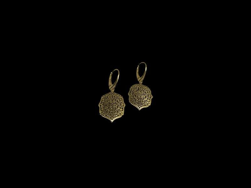 ALHAMBRA EARRINGS WITH FRENCH HOOK GP