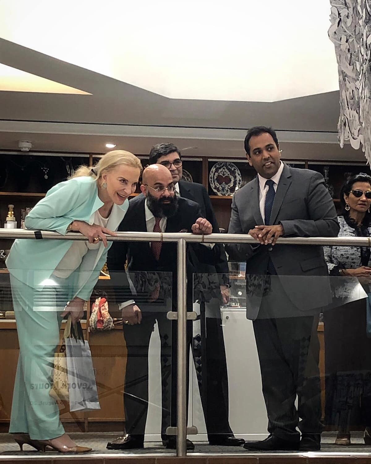 HRH PRINCESS MICHAEL OF KENT VISIT