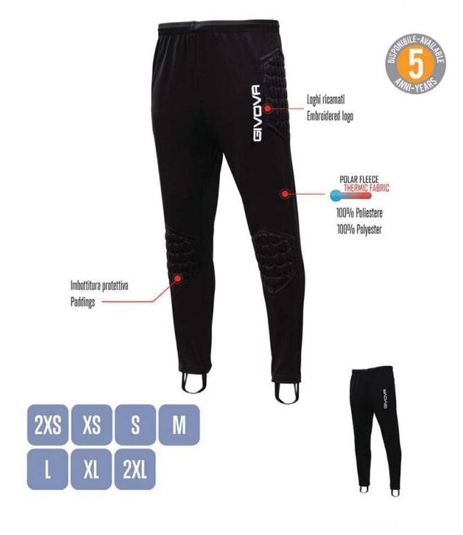 Givova Lange keepersbroek Meazza