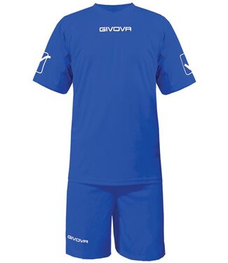 Givova Kit Givova MC royalblue maat S