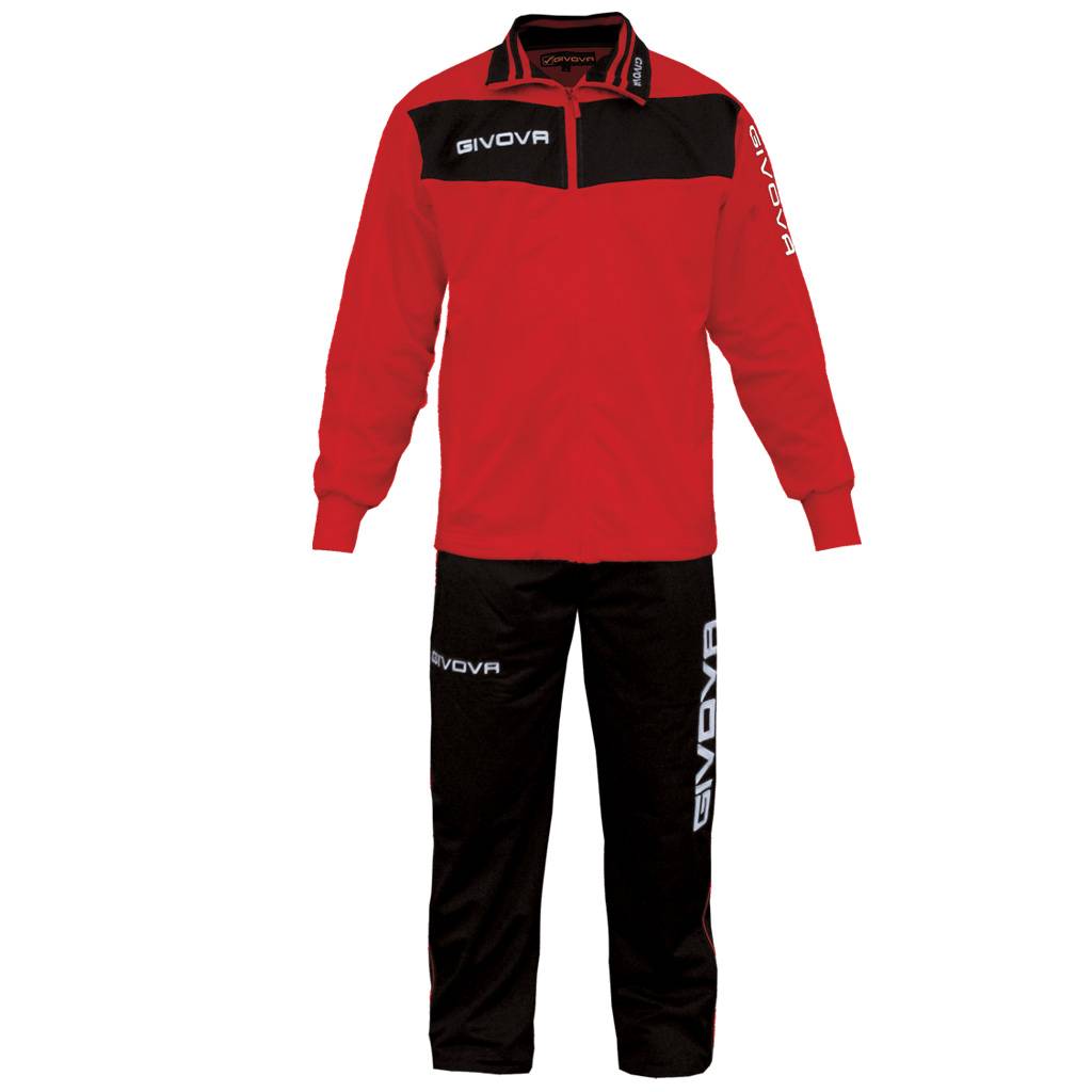 Presentatiepak Vela ROOD-ZWART MAAT L
