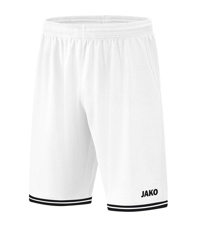 JAKO Short Center 2.0 Kids en Uni Wit-Zwart