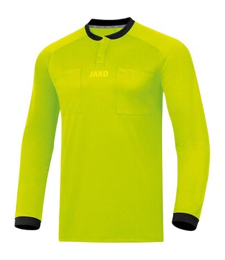 JAKO Scheidsrechtershirt lange mouw | Lemon