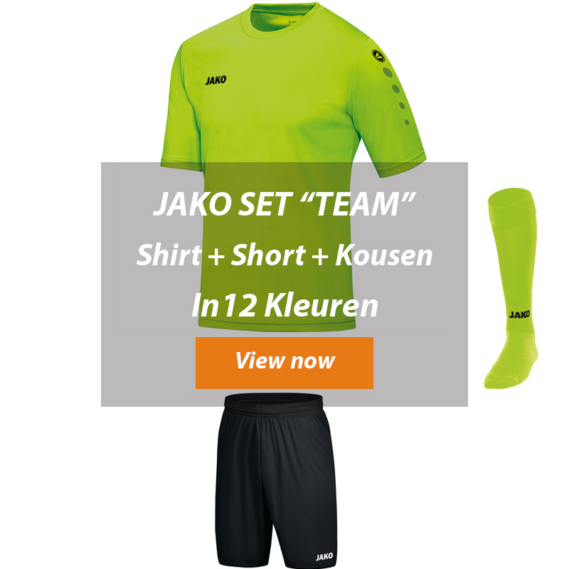 ZAALVOETBALTOPPER SET TEAM│Shirt-short-kousen