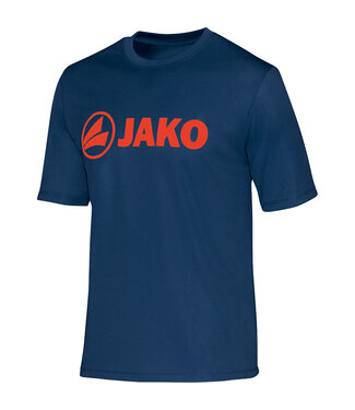 JAKO Trainingshirt Navyblue-flame maat L