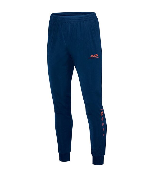 JAKO Polyesterbroek Striker navyblue-flame maat S