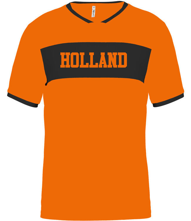 Oranje shirt Line KIDS en ADULTS met oranje opdruk