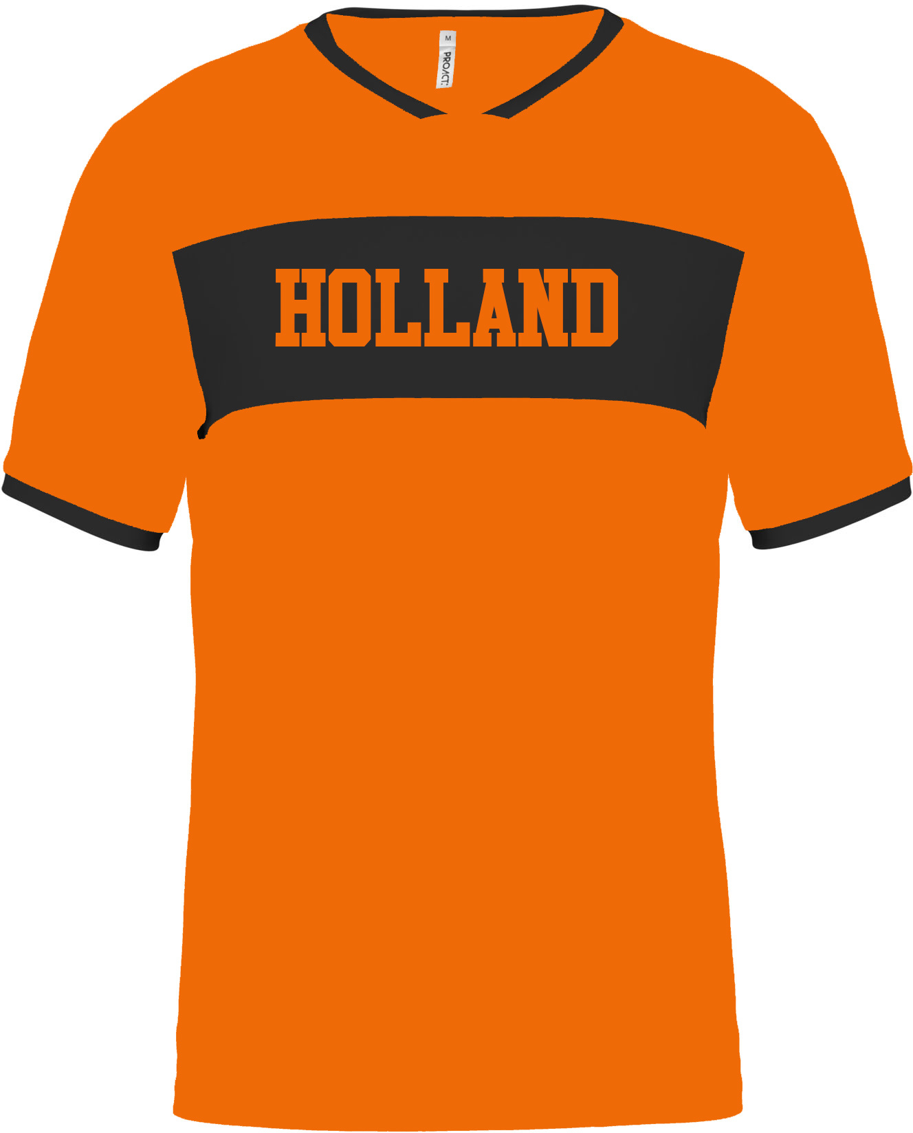 Oranje shirt Line KIDS en ADULTS met oranje opdruk