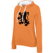 Oranje TOP HOODIE LION DAMES Oranje TOP HOODIE LION DAMES