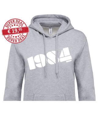 Hoodie met of zonder jaartal Dames