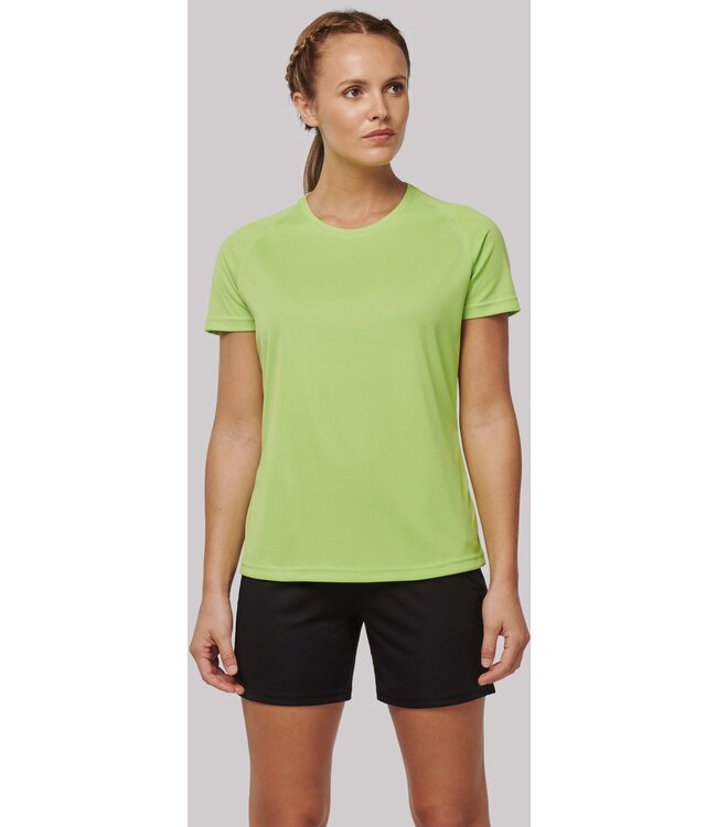 Proact ECO friendly Sportshirt Dames Lime