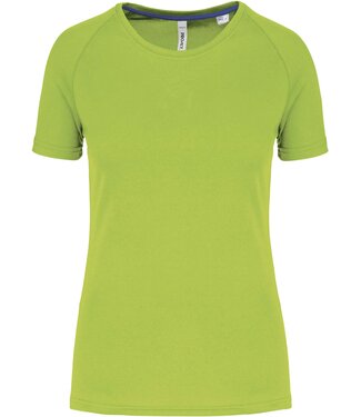 Proact ECO friendly Sportshirt Dames Lime