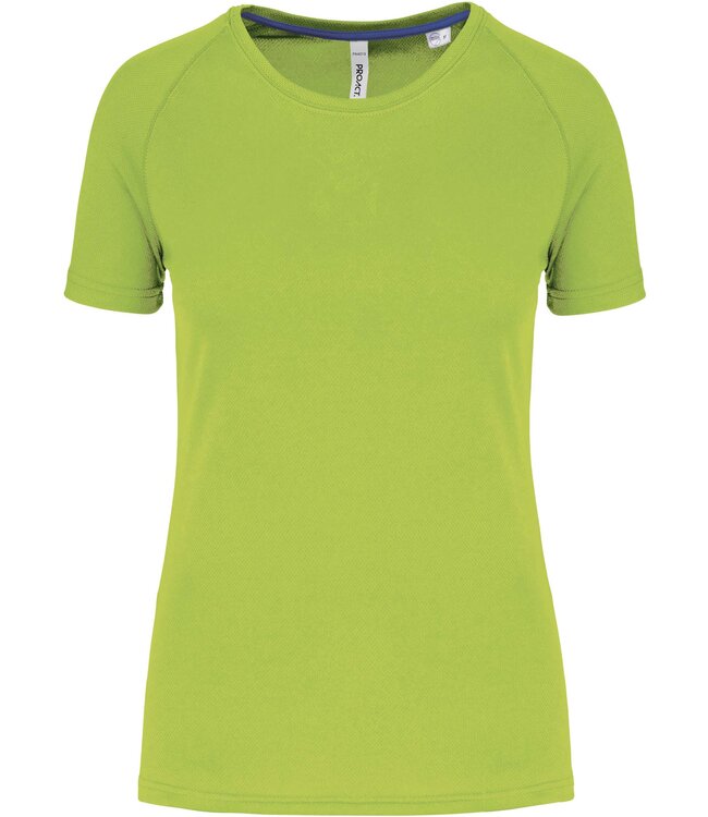 Proact ECO friendly Sportshirt Dames Lime