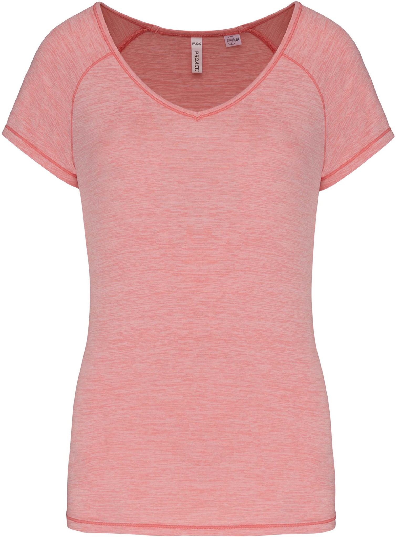 ECO friendly Sportshirt Dames slim fit - Marlpink