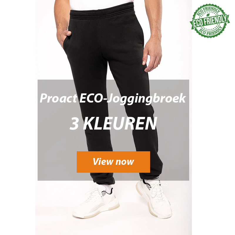 ECO friendly joggingbroek in 3 kleuren