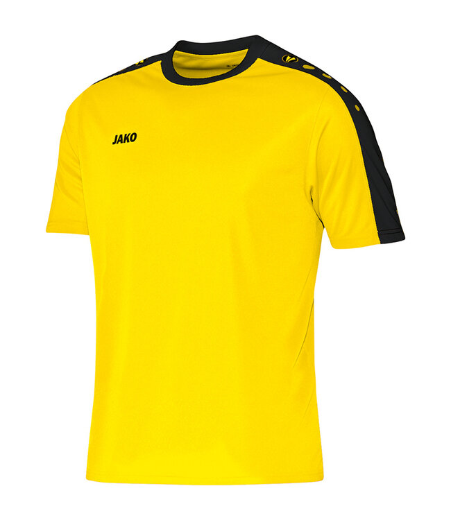 JAKO Shirt Striker Citroen-zwart Maat S