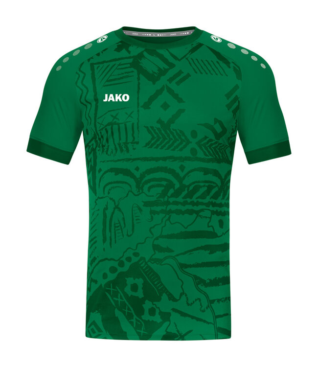 JAKO Shirt Tropicana Sportgroen