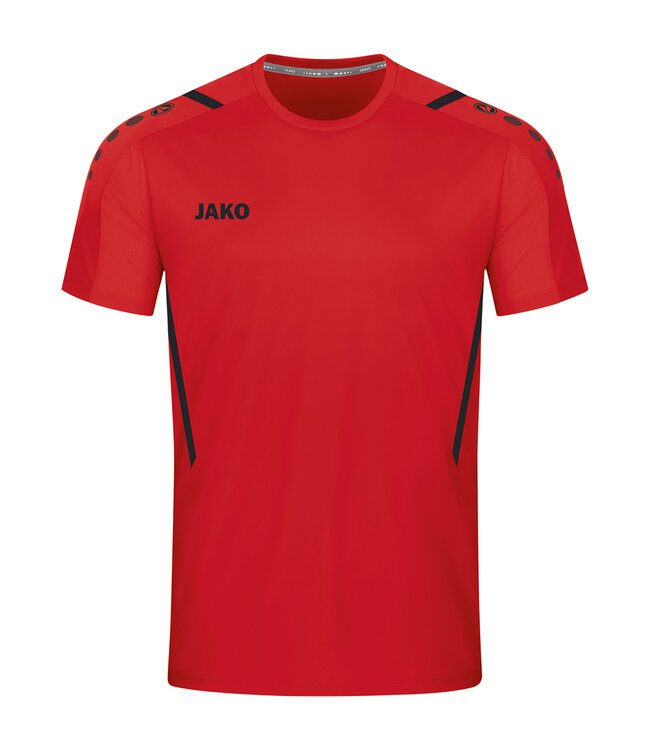 JAKO Shirt Challenge Rood-Zwart